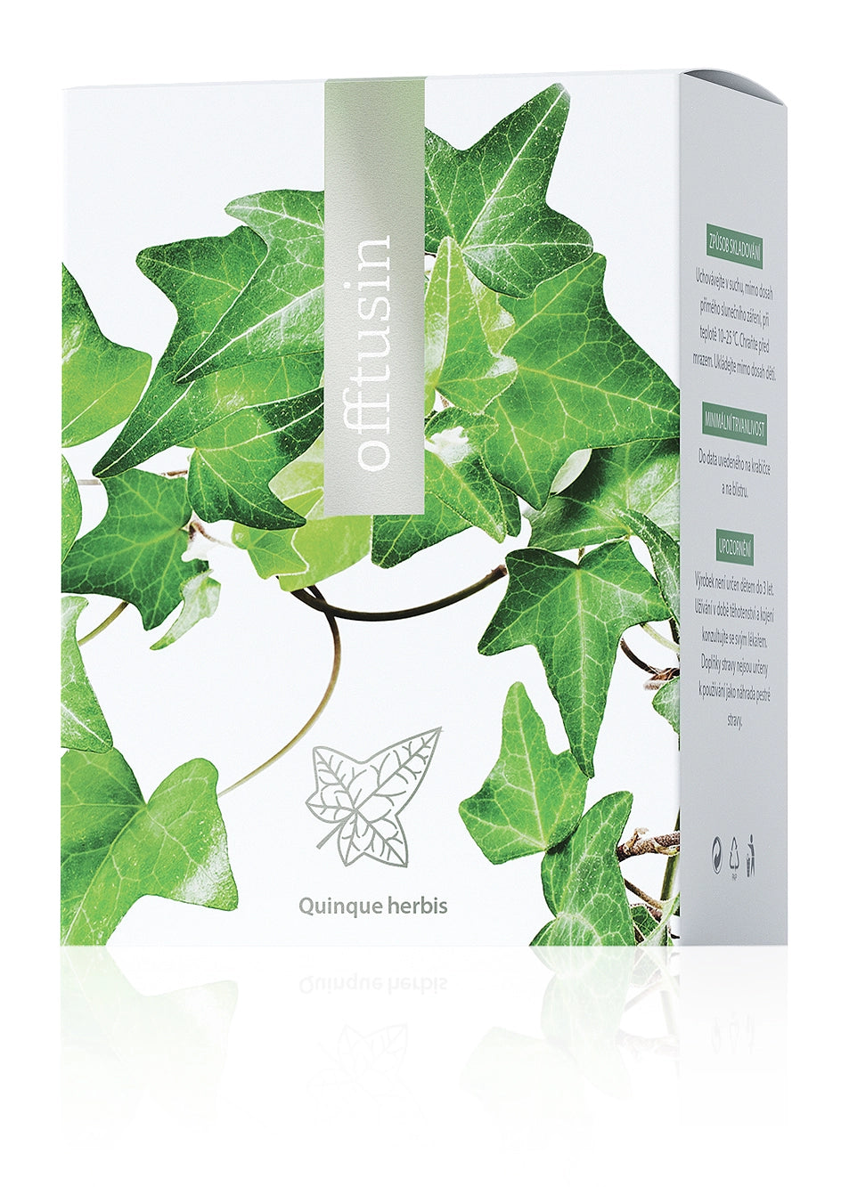 Offtusin 60 pcs natural lozenges with ivy leaf extract for immunity and respiratory health. Sooths irritating coughs and overall wellbeing.